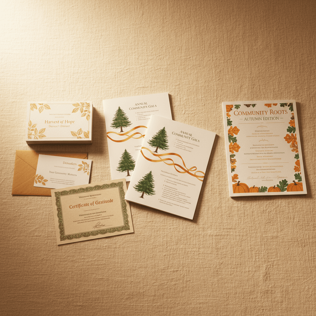 Churches & Nonprofits print materials