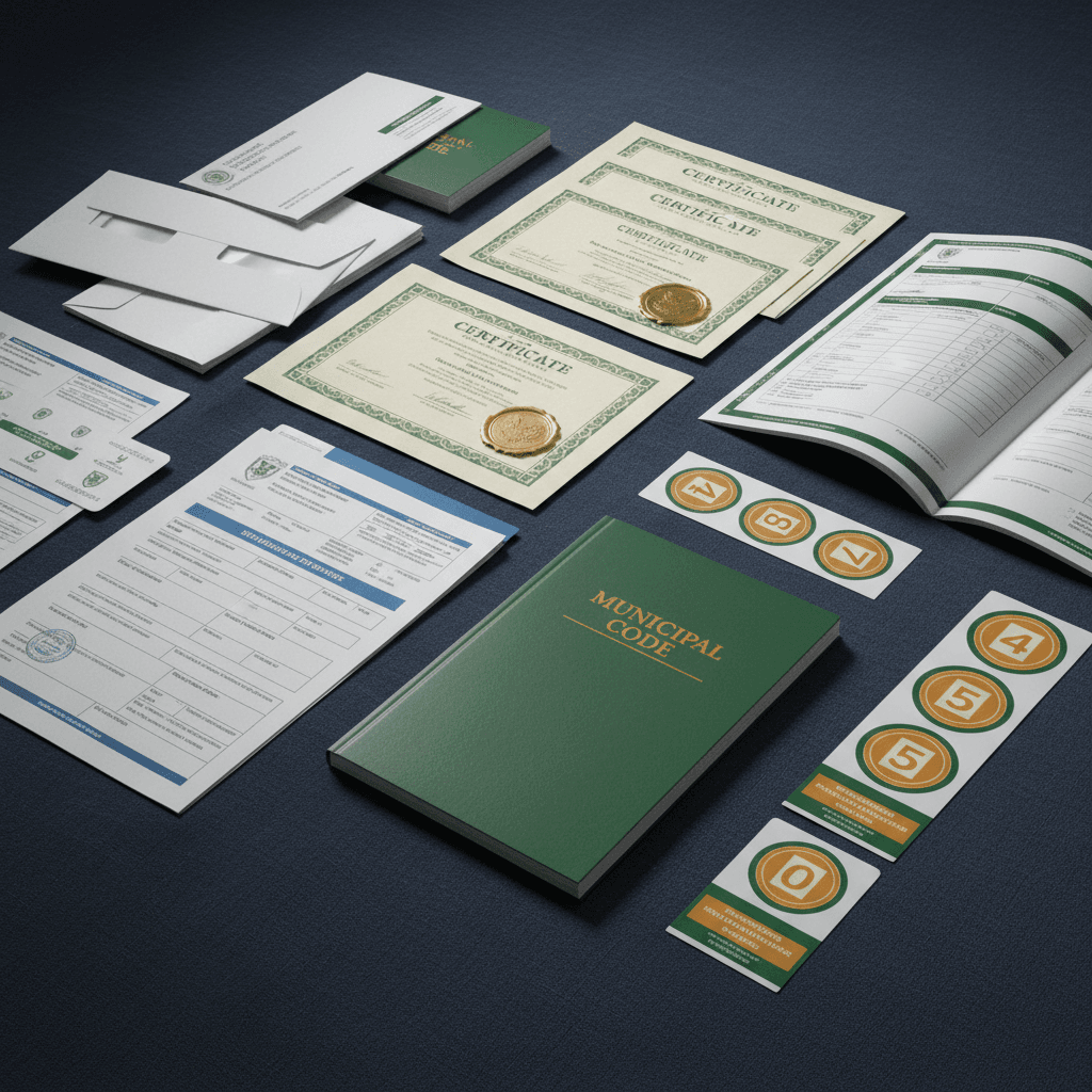 Government & Municipal printing services – premium print products