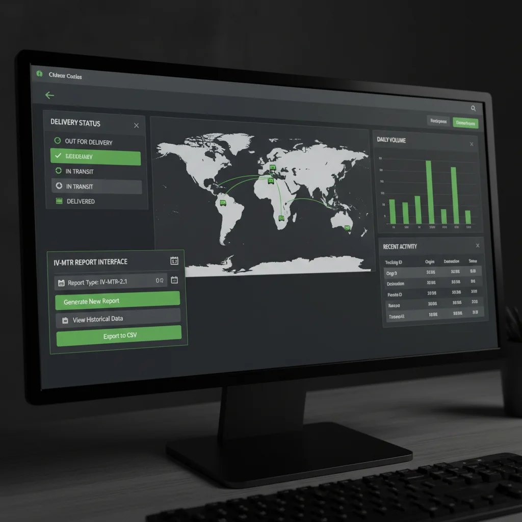 IMb tracking dashboard showing delivery status and metrics for HOA mailings